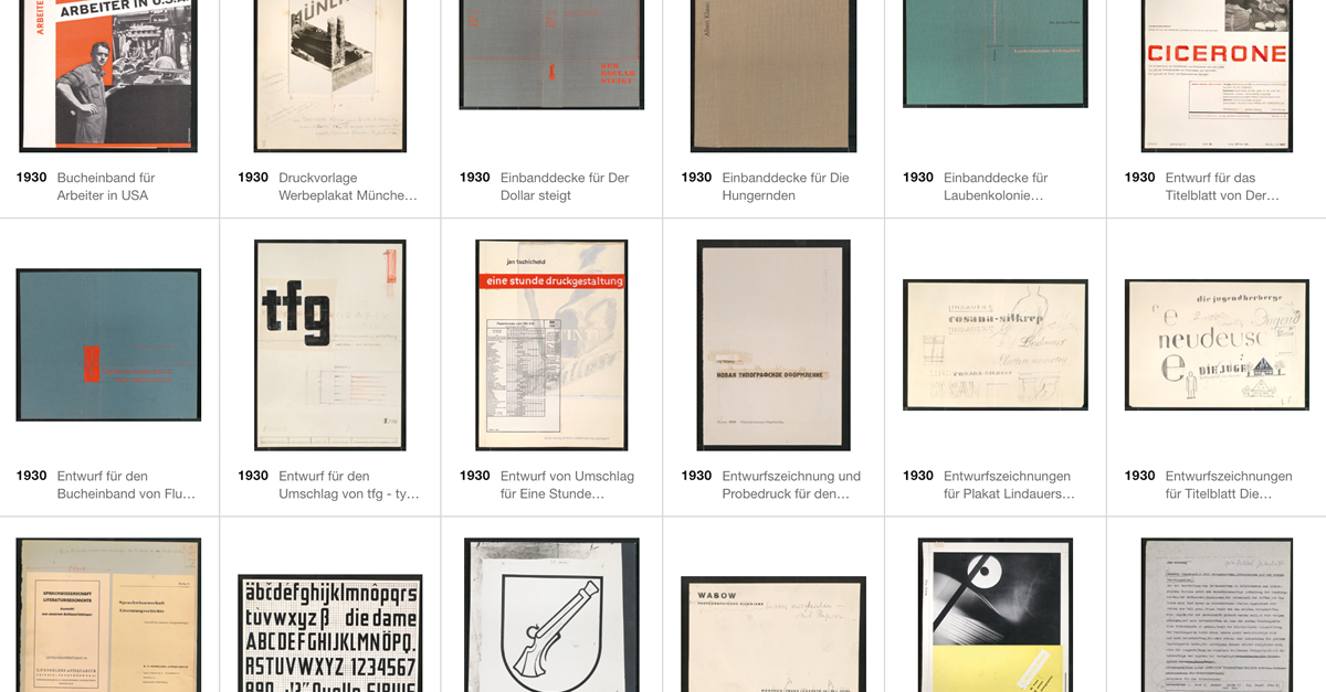 tschichold archive